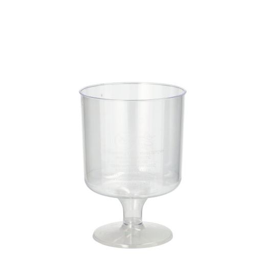 Einweg-Weingläser für Rotwein, PS 0,2 l Ø 7,2 cm · 10 cm glasklar einteilig 1