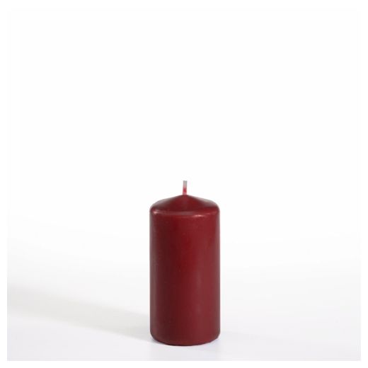 Stumpenkerzen bordeaux Ø 50 mm · 100 mm 1