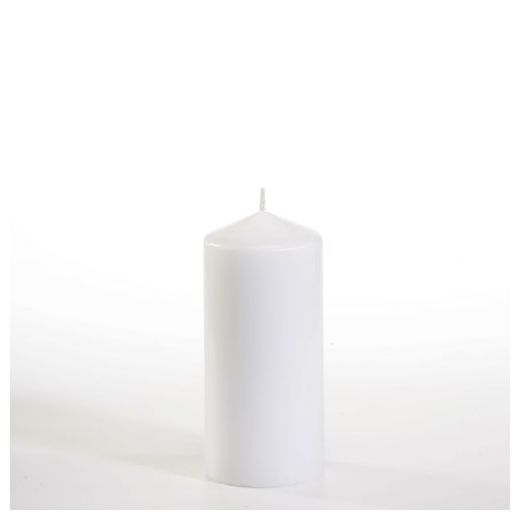 Stumpenkerzen weiss Ø 60 mm · 130 mm 1