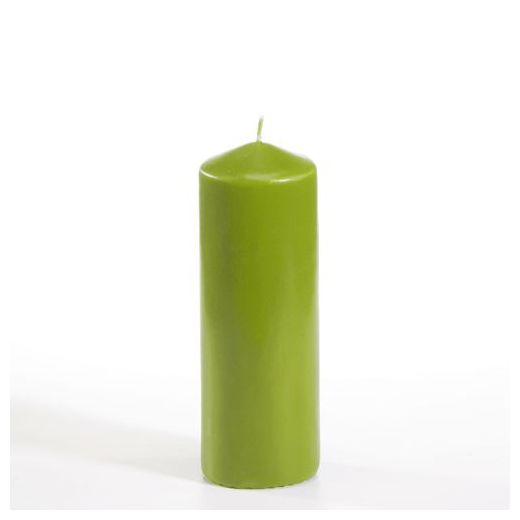 Stumpenkerzen kiwi Ø 60 mm · 165 mm 1