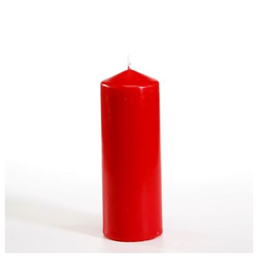 Stumpenkerzen rot Ø 60 mm · 165 mm 1