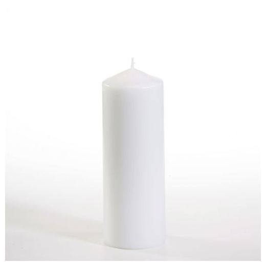 Stumpenkerzen weiss Ø 60 mm · 165 mm 1