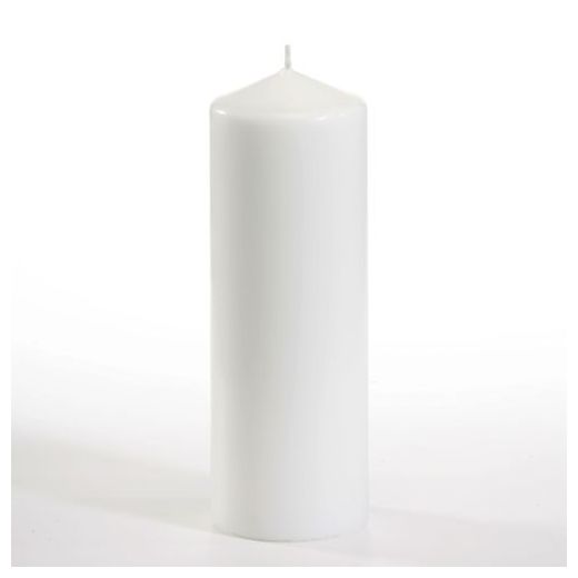Stumpenkerzen weiss Ø 70 mm · 200 mm 1
