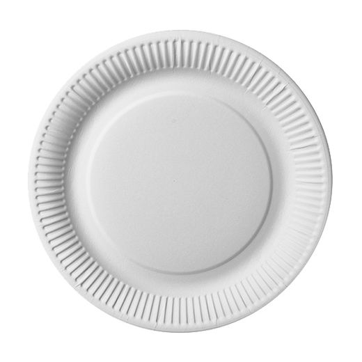 Pappteller rund "pure", Ø 26 cm extra stark 1