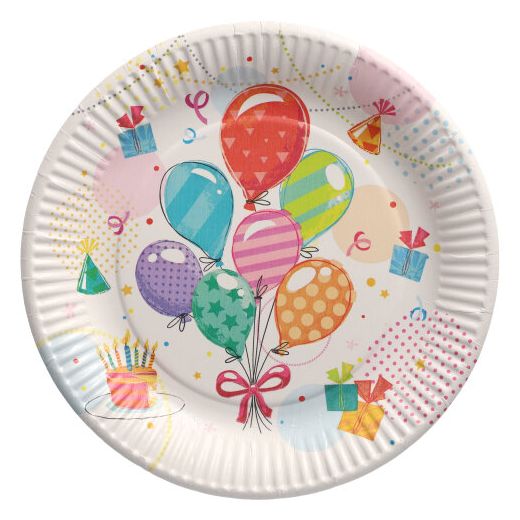 Pappteller Ø 23 cm "Fete" 1