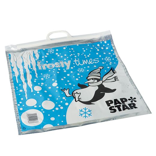 Tiefkühltaschen, LDPE 18 l 52 x 52 cm "Frosty Times" 1