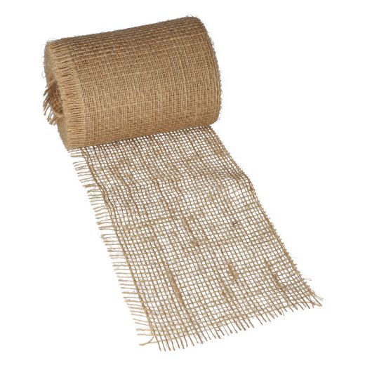 Jute Tischband, 10 m x 15 cm natur auf Rolle 1