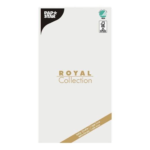Tissue Tischdecke, weiss "ROYAL Collection" 120 x 180 cm 1