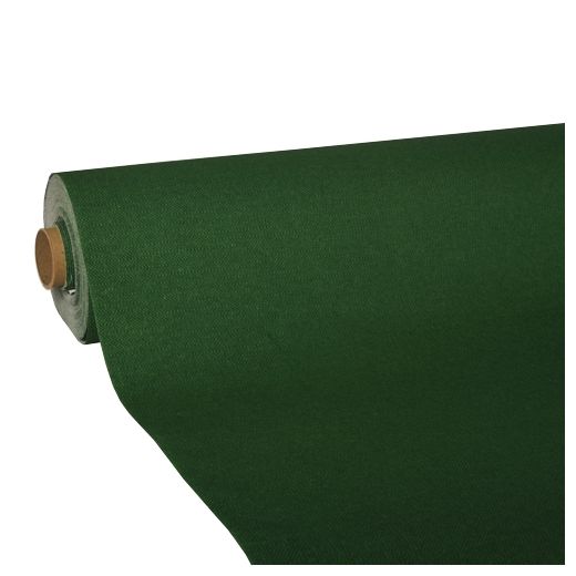 Tissue Tischdecke, dunkelgrün "ROYAL Collection" 25 x 1,18 m 1