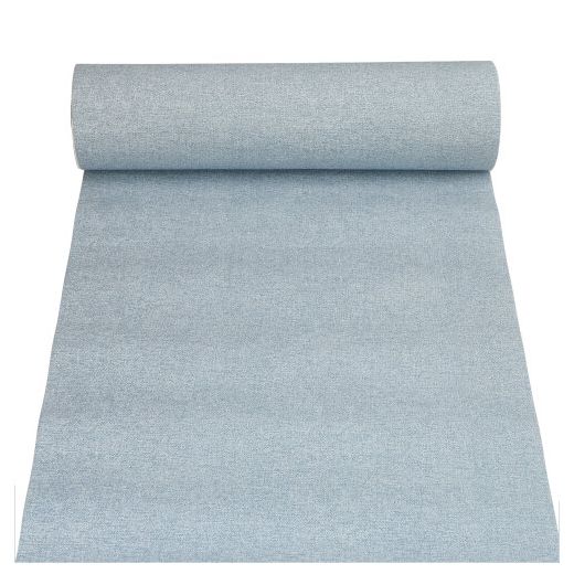 Tischläufer, PV-Tissue "ROYAL Collection" 24 m x 40 cm arktikblau "Texttile" 1