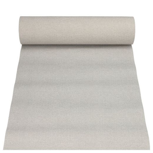 Tischläufer, PV-Tissue "ROYAL Collection" 24 m x 40 cm grau "Textile" 1