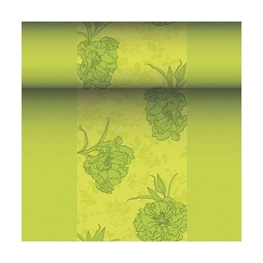 Tischläufer, PV-Tissue "Royal Collection" "ROYAL Collection" 24 m x 40 cm "Thalia" grün  1