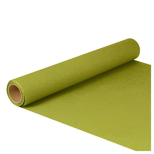 Tissue Tischläufer, olivgrün "ROYAL Collection" 5 m x 40 cm 1