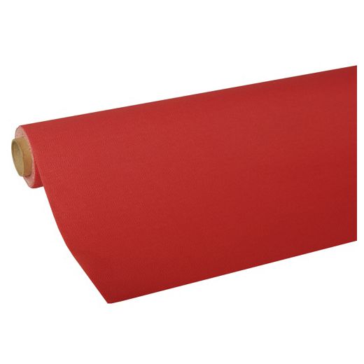 Tissue Tischdecke, rot "ROYAL Collection" 5 x 1,18 m 1