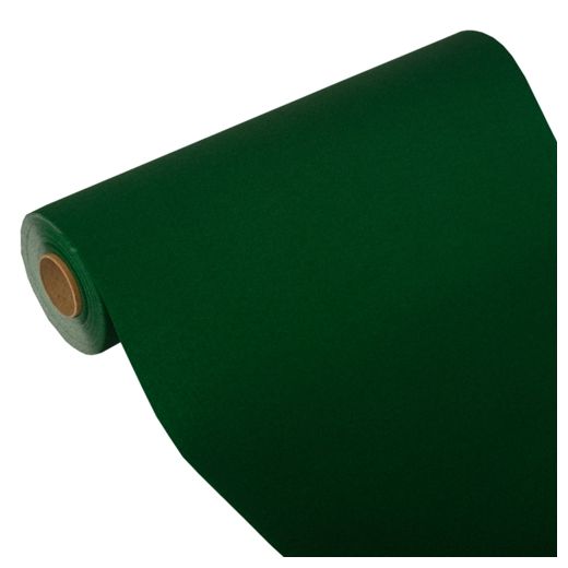 Tissue Tischläufer, dunkelgrün "ROYAL Collection" 24 m x 40 cm 1