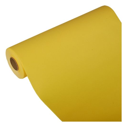 Tissue Tischläufer, gelb "ROYAL Collection" 24 m x 40 cm 1