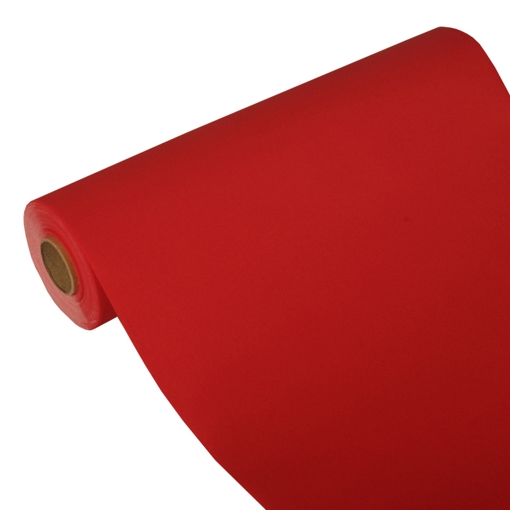 Tissue Tischläufer, rot "ROYAL Collection" 24 m x 40 cm 1