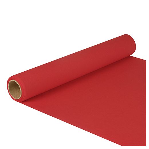 Tissue Tischläufer, rot "ROYAL Collection" 5 m x 40 cm 1