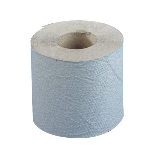 Toilettenpapier 1-lagig, "Basic" weiß, 400 Blatt pro Rolle 1