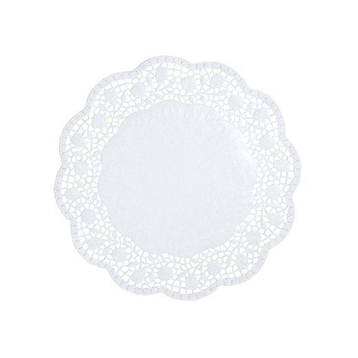 Tortenspitzen rund Ø 18 cm weiss 1