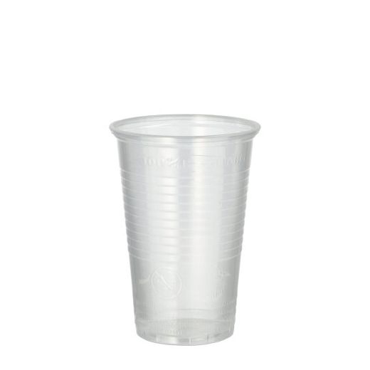 Plastikbecher (PP), 0,2 l Ø 7,03 cm · 9,9 cm transparent 1