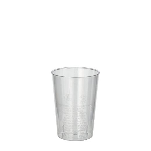 Plastikbecher (PS) 0,1 l Ø 5,5 cm · 7,5 cm glasklar 1