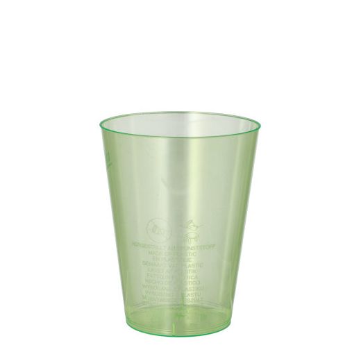 Plastikbecher (PS) 0,2 l Ø 7,5 · 9,7 cm hellgrün 1