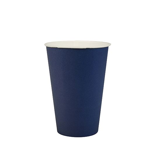 Pappbecher 0,2 l dunkelblau 1