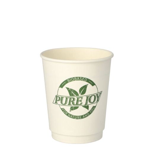 Doppelwandiger Pappbecher 0,2 l "Pure Joy"  1