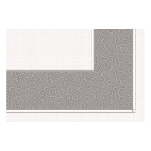 Vlies Mitteldecken, grau "soft selection plus" 80 x 80 cm "Casali" 1