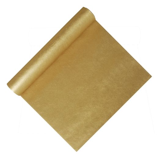 Vlies Tischläufer gold "soft selection" 4,8 m x 40 cm 1