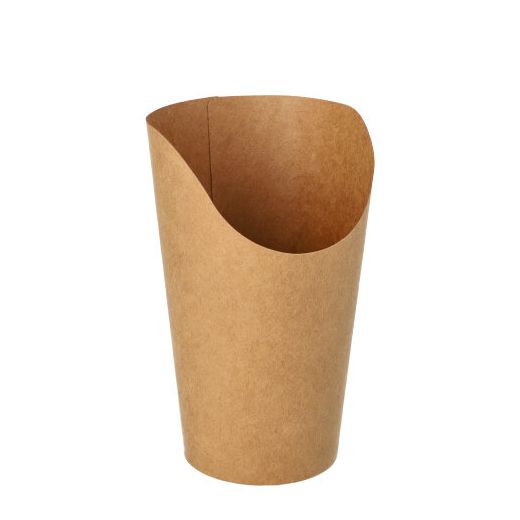 Wrap Cups, Pappe 470 ml 13,4 x 6 x 8 cm braun 1