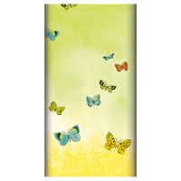 Airlaid Tischdecke, stoffähnlich, 120 x 180 cm "Papillons"