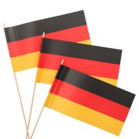Deutschland-Flaggen aus Papier, 12 x 22 cm