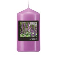 Duft-Stumpenkerzen, Lavendel, Ø 58 mm · 110 mm, "Flavour"