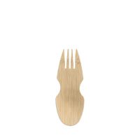 Fingerfood-Göffel, Bambus, "pure", 8,5 cm