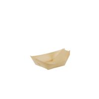 Fingerfood-Schalen aus Holz "pure", 11 x 6,5 cm "Schiffchen"