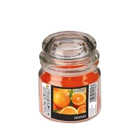 Maxi-Duftkerzen im Glas, Orange, Ø 90 mm · 120 mm, "Flavour"