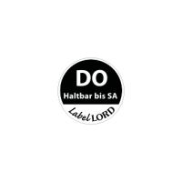 HACCP Etiketten Ø 19 mm schwarz "Aqualabel" DO haltbar bis SA, abwaschbar