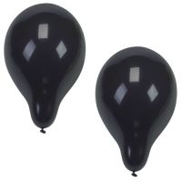 Luftballons, schwarz Ø 25 cm