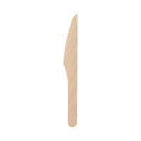 Holzmesser "pure" 16,5 cm, gewachst
