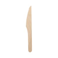 Holzmesser "pure" 16,5 cm natur