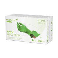 Nitril-Handschuhe, puderfrei apfelgrün "Nitril Apple Green" Größe L