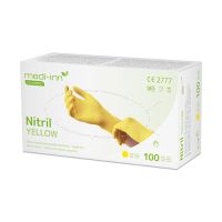 Nitril-Handschuhe, puderfrei gelb "Nitril Yellow" Größe L