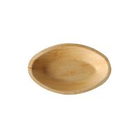 Palmblatt Teller "pure" oval 18 x 11,5 cm