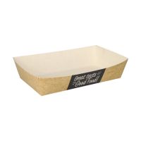 Pommes-Frites-Trays "pure" 10,5 x 17 cm "Good Food" groß