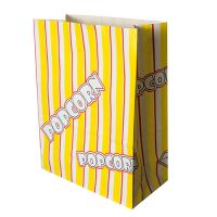 Popcorn Tüten, Papier & Pergamentersatz 4,5 l, 24,5 x 19 x 9,5 cm, fettdicht