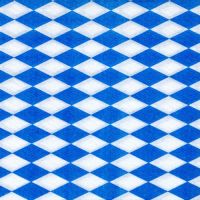 Motiv-Servietten, "Bayrisch Blau" 1-lagig 1/4-Falz 33 x 33 cm