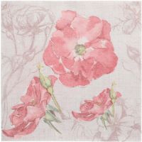 Servietten "ROYAL Collection" 1/4-Falz 40 x 40 cm rosa "Blossom"