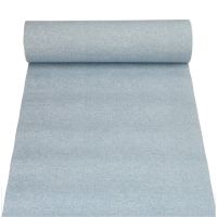 Tischläufer, PV-Tissue "ROYAL Collection" 24 m x 40 cm arktikblau "Texttile"